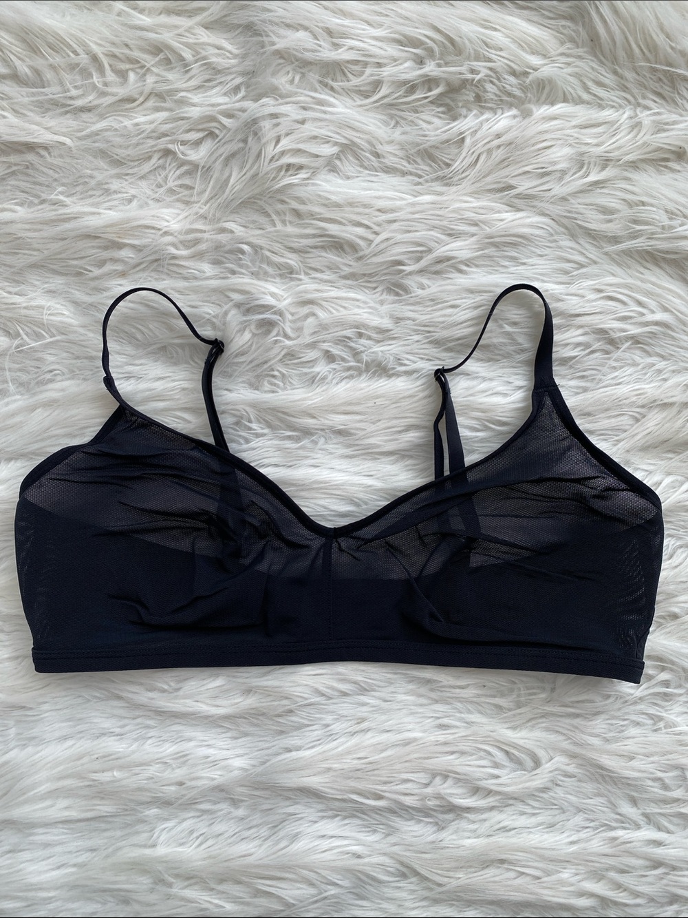 Negative | Sieve Non-Wire Bra in Black Mesh Bralette